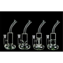 Medium Tornado Cyclone Design Glass Water Pipe for Smoking (ES-GB-412)